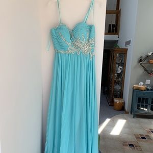 Light Blue Prom Dress